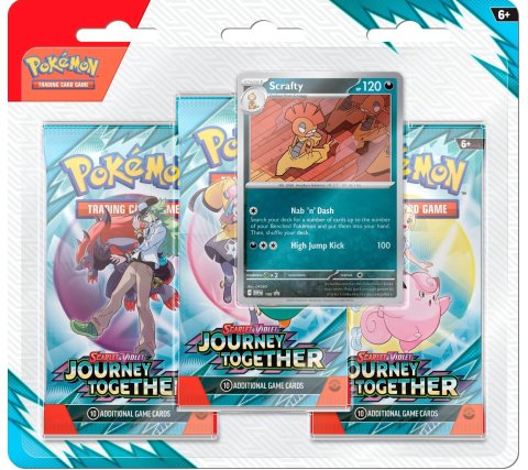 Pokemon Journey 3 Pack blister