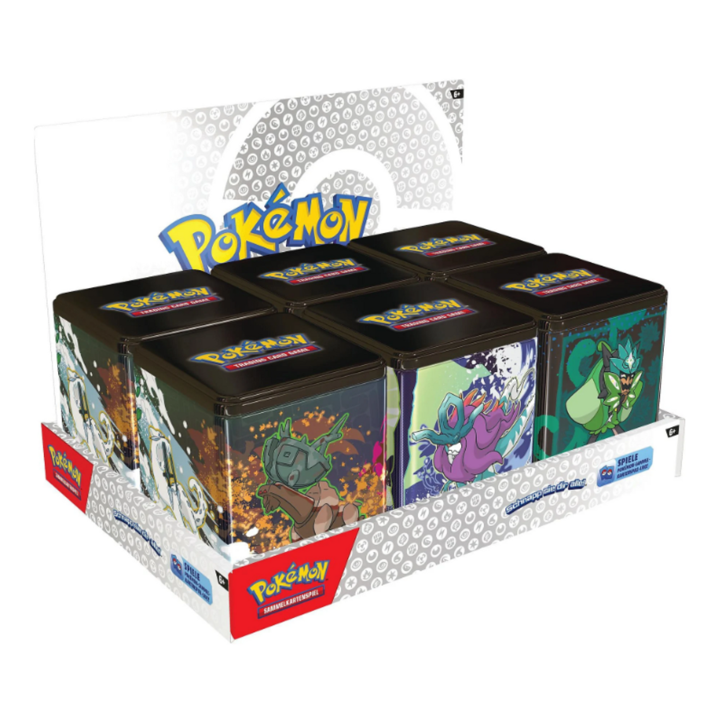 Pokemon Stapel Tins 2025