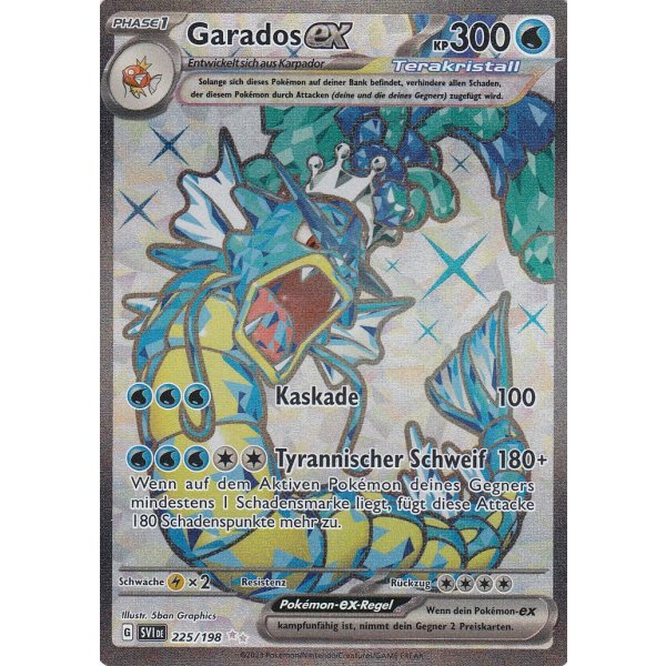 garados 225/198 Pokemon Karmesin purpur