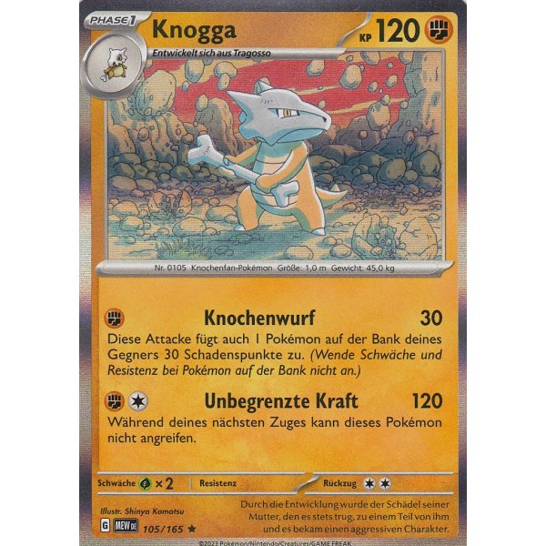 Knogga 105/165 Holo 151