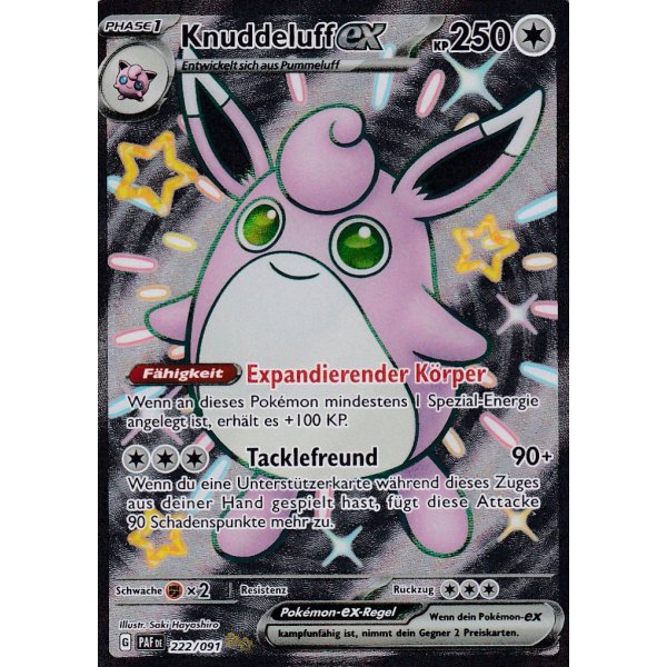 Knuddeluff ex 222/091 Shiny Fullart