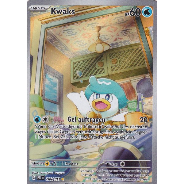 Kwaks 206/193 Illustration Rare