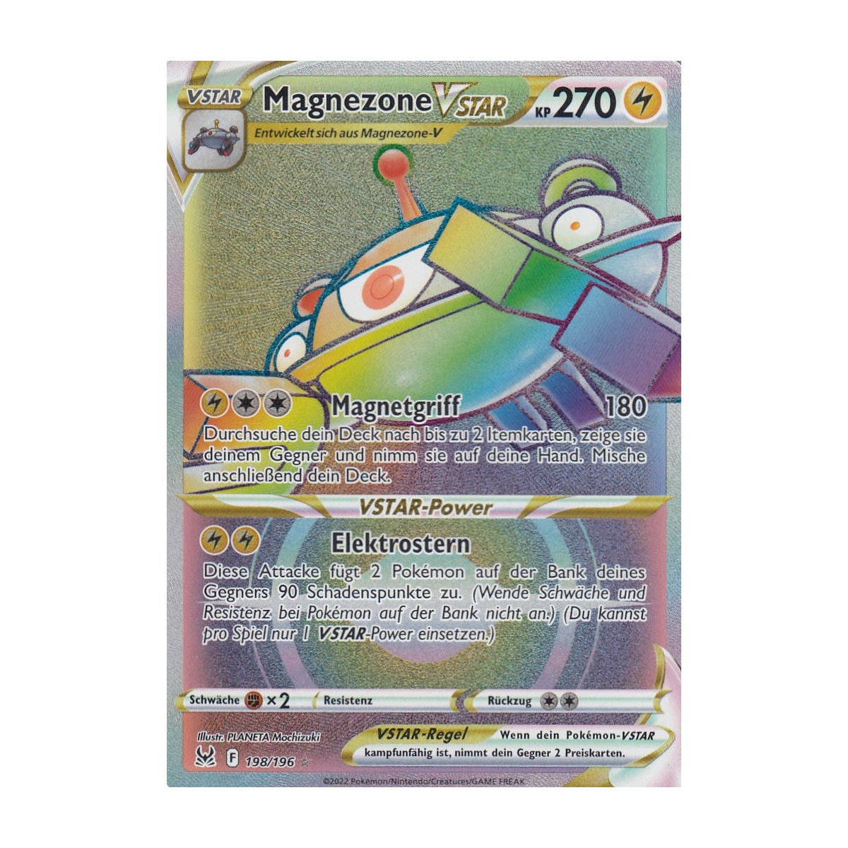 Magnezone vstar Rainbow lost origin
