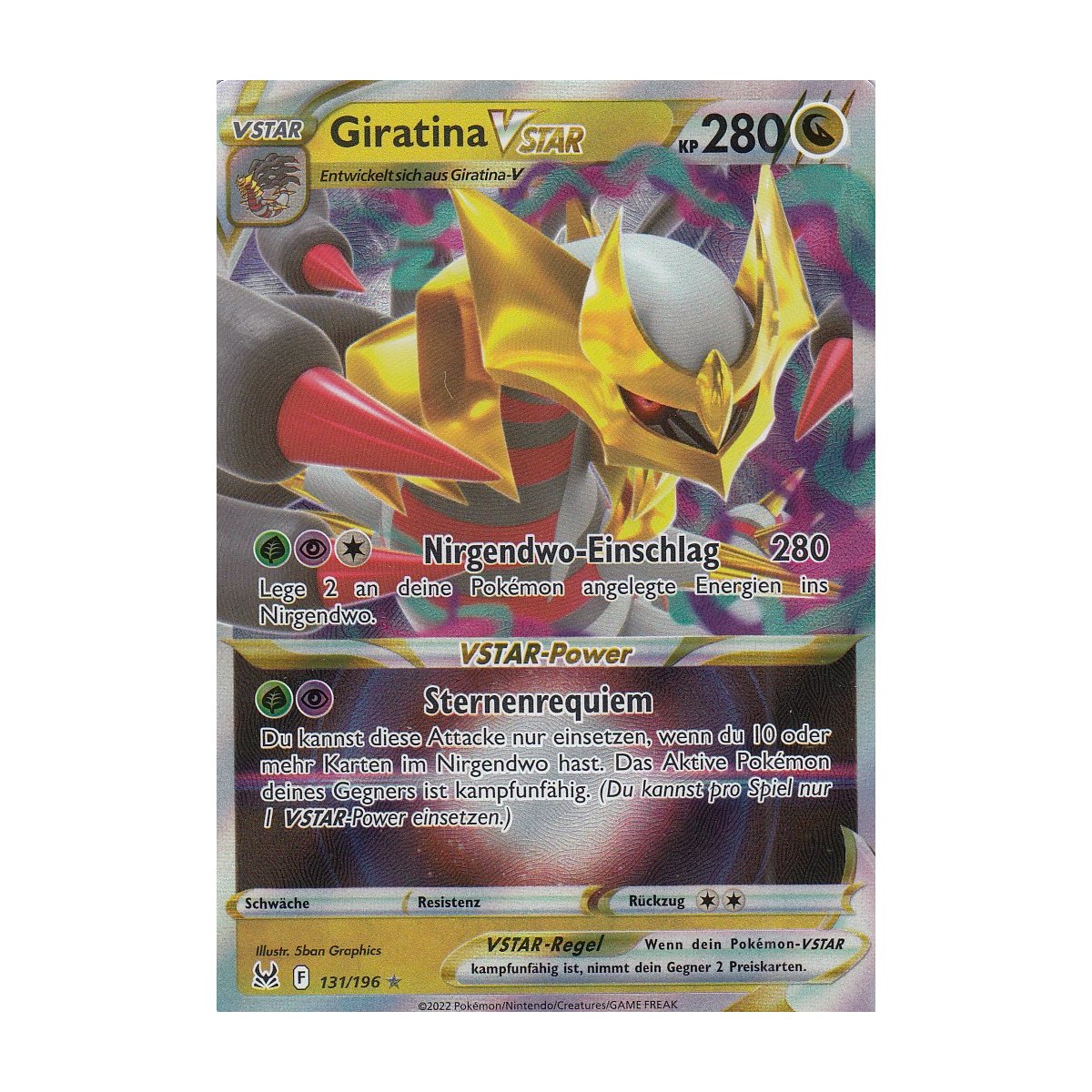 Giratina vstar verlorener ursprung