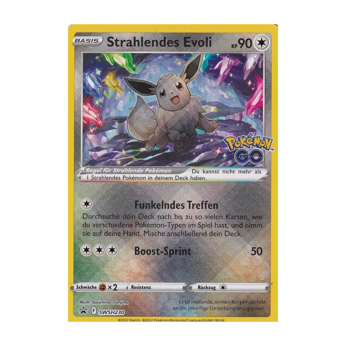 Strahlendes Evoli Promo Pokemon