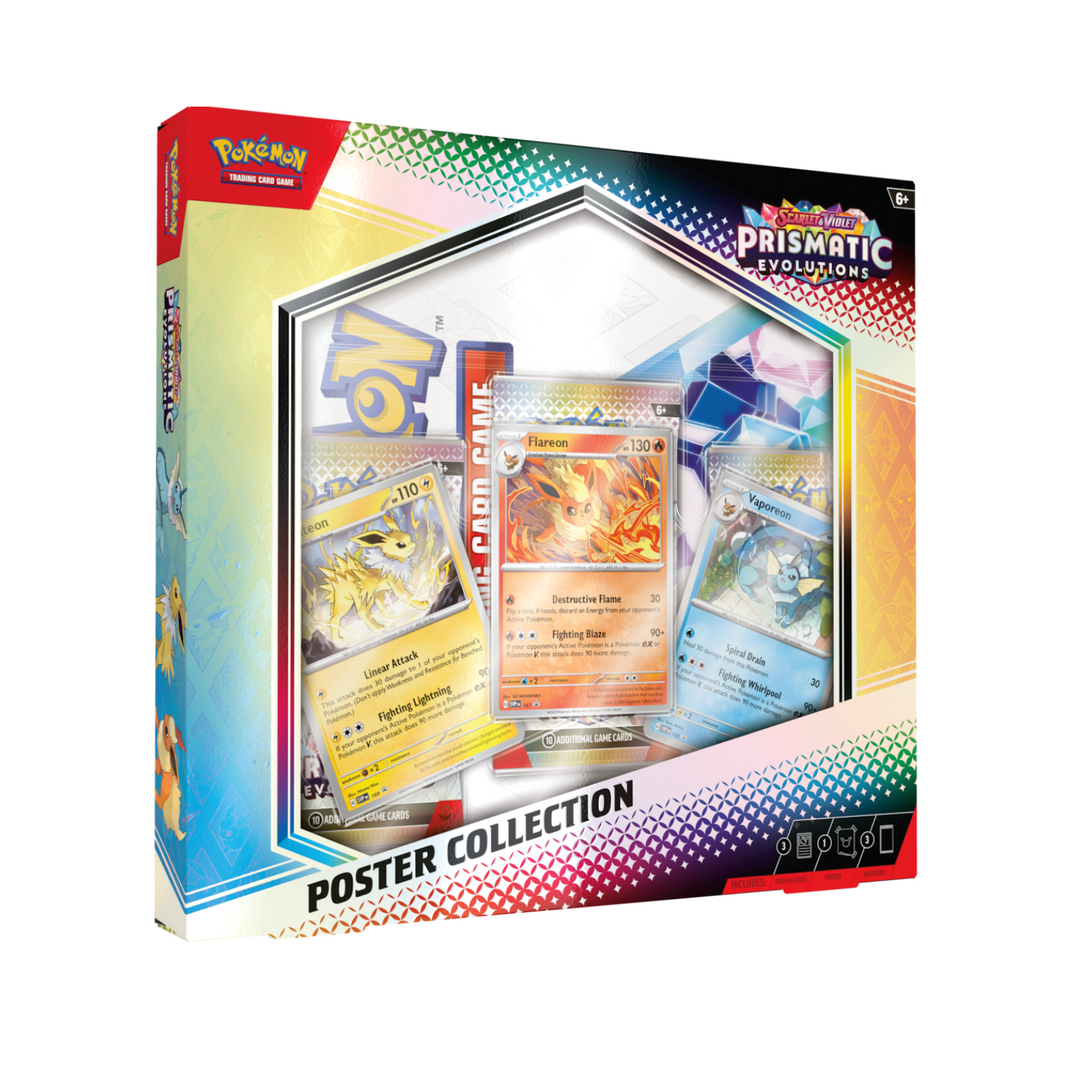 Pokemon Prismatic Evolutions Artikel zum BESTPREIS vorbestellen! Kartenbasis