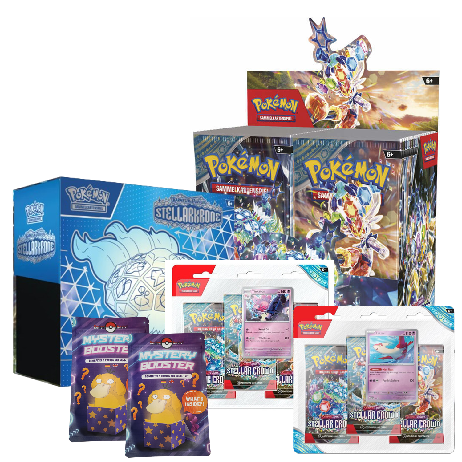 Pokemon Stellarkrone Bundle All Inclusive Mystery