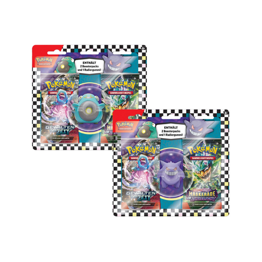 Pokemon back to school eraser blister