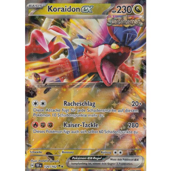 Koraidon ex 120/162 Pokemon