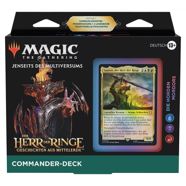 Herr der Ringe Commander Deck Horden Mordors