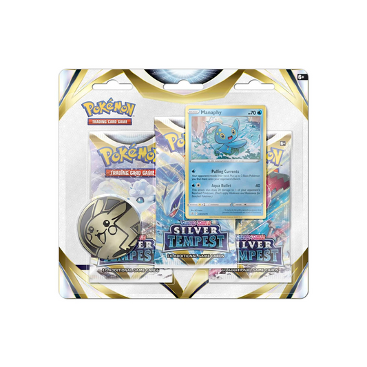 Silberne Sturmwinde 3 Pack Blister Manaphy [Deutsch]