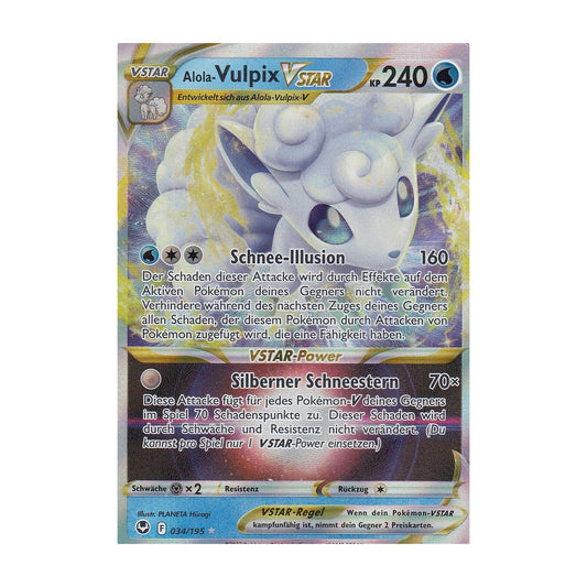 Vulpix Vstar 034/195