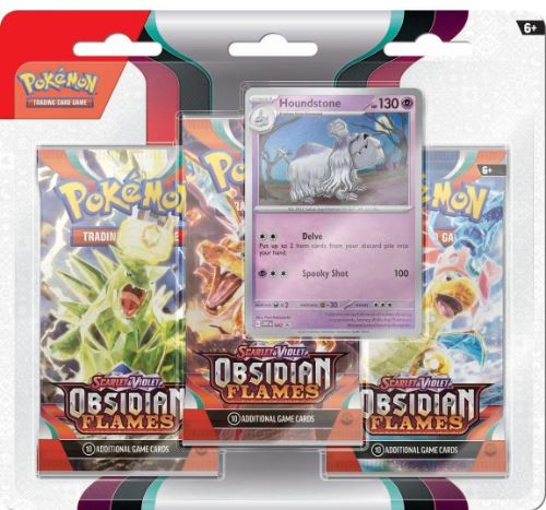 Pokemon 3 Pack Blister Obsidianflammen [deutsch]