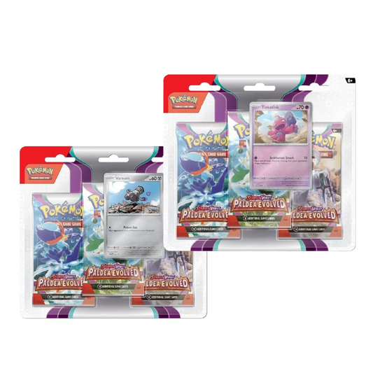 3 Pack Blister Entwicklungen in Paldea Pokemon