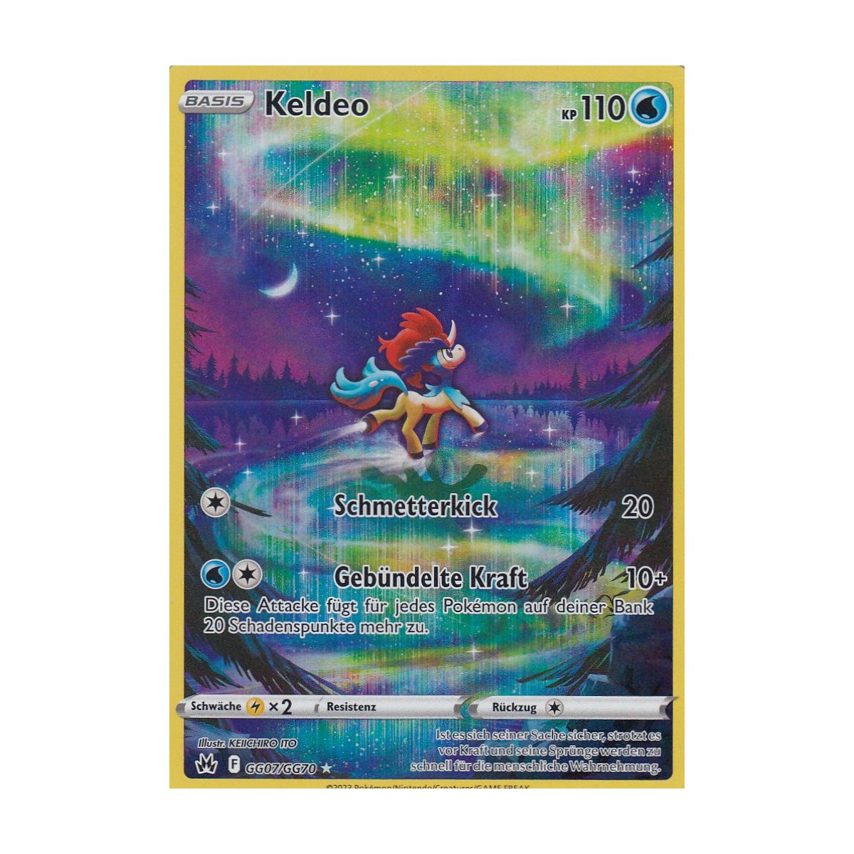 Keldeo GG07/GG70 Zenit der Könige