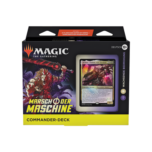 Marsch der Maschine Commander deck wachsende bedrohung