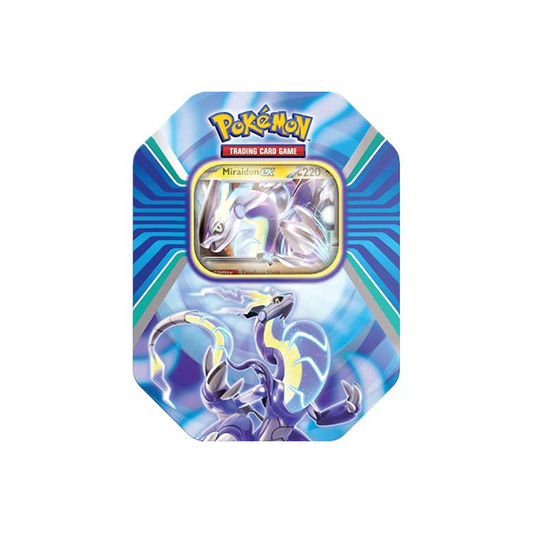 Pokemon Paldea Legends Miraidon EX tin [deutsch]