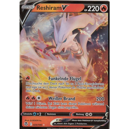 Reshiram V 024/195