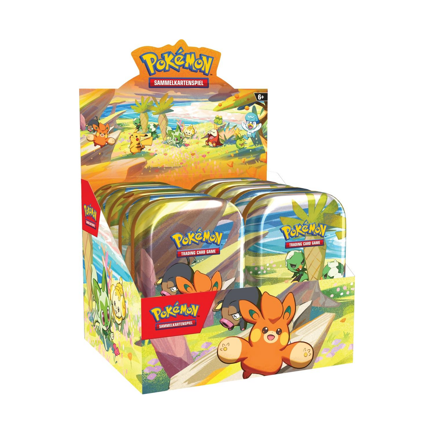Pokemon Mini Tin Paldea Freunde Display [deutsch]